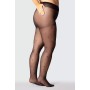 Фото  жіночі колготки великого розміру з узором mona queen diamond rain 30 den