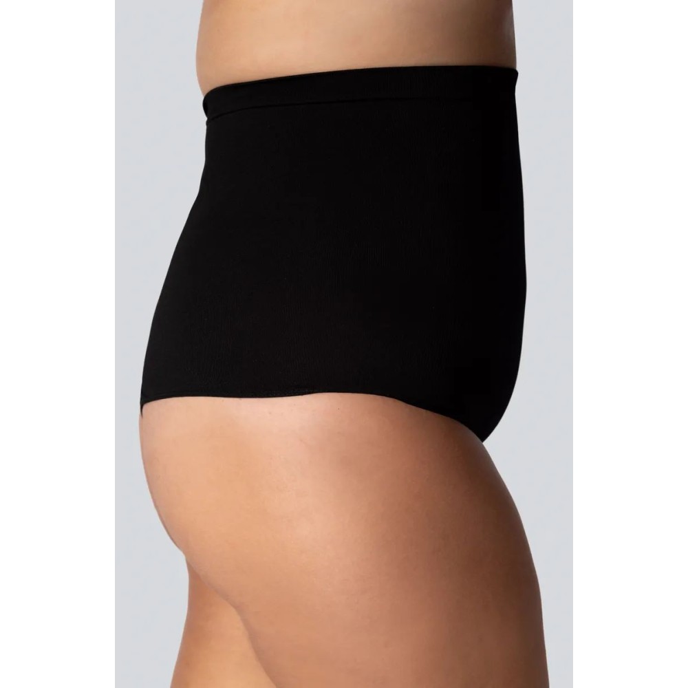Зображення  стрінги жіночі трусики великого розміру з коригуючим ефектом mona queen high-waisted smoothwear 7/8