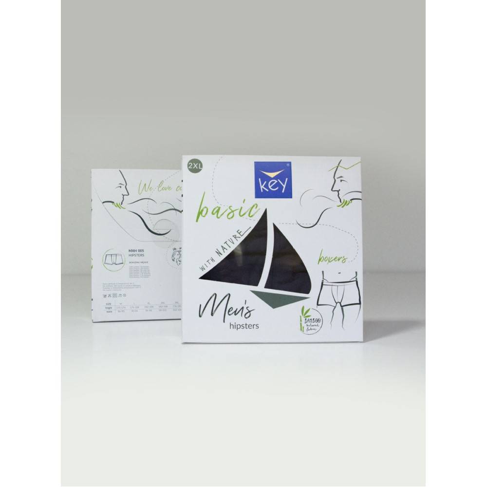 Фото  труси шорти чоловічі key mxh 005