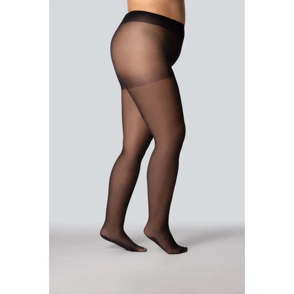 Фото  класичні жіночі колготки великого розміру mona reinforced victoria 30 den