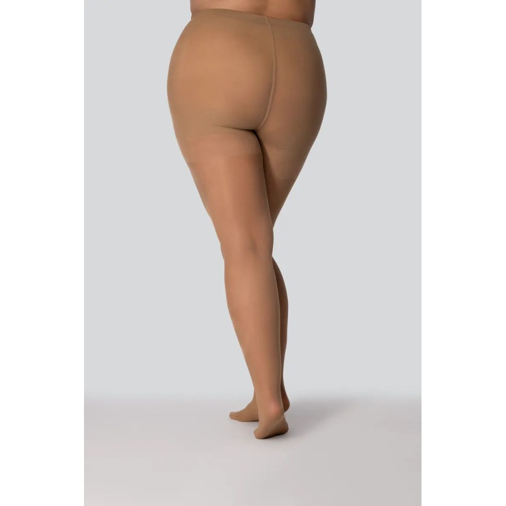 Фото  корекційні жіночі колготки великого розміру з коригуючим ефектом mona shaping 30 den