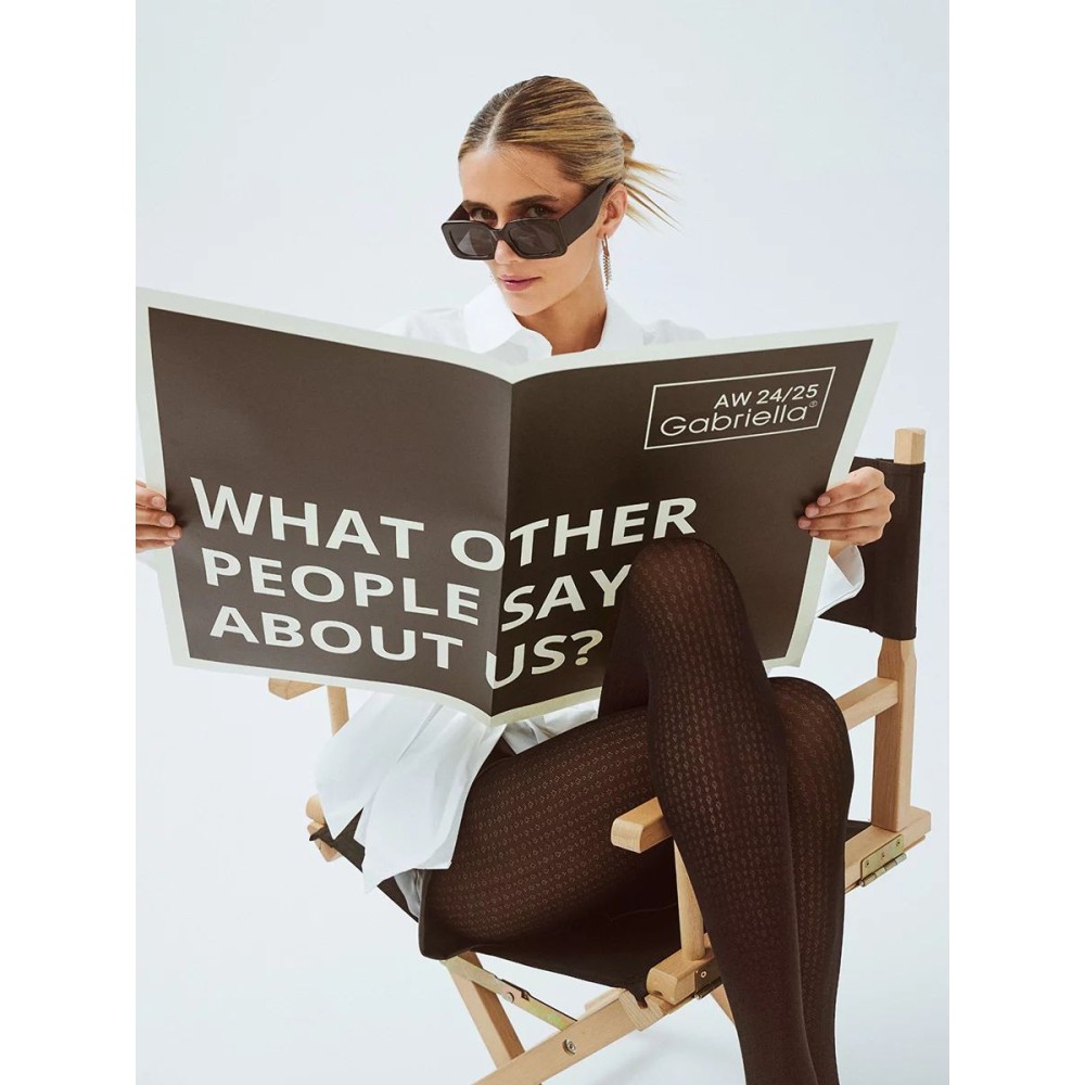 Фото  жіночі колготки з узором gabriella celest