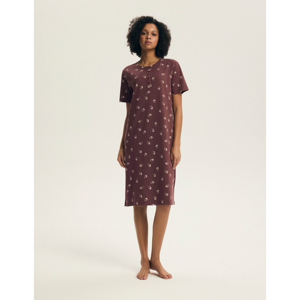 Фото  жіноча нічна сорочка henderson 45304 evika