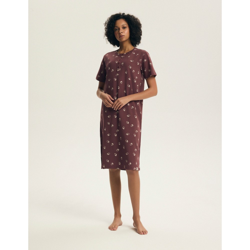 Фото  жіноча нічна сорочка henderson 45304 evika