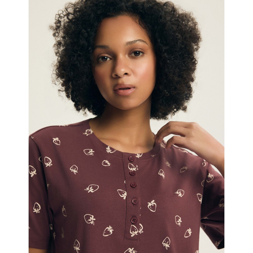 Фото  жіноча нічна сорочка henderson 45304 evika