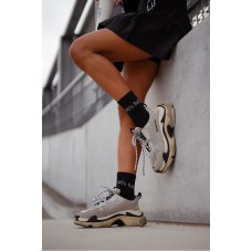 Жіночі гладкі шкарпетки milena 90's baby 0200.125