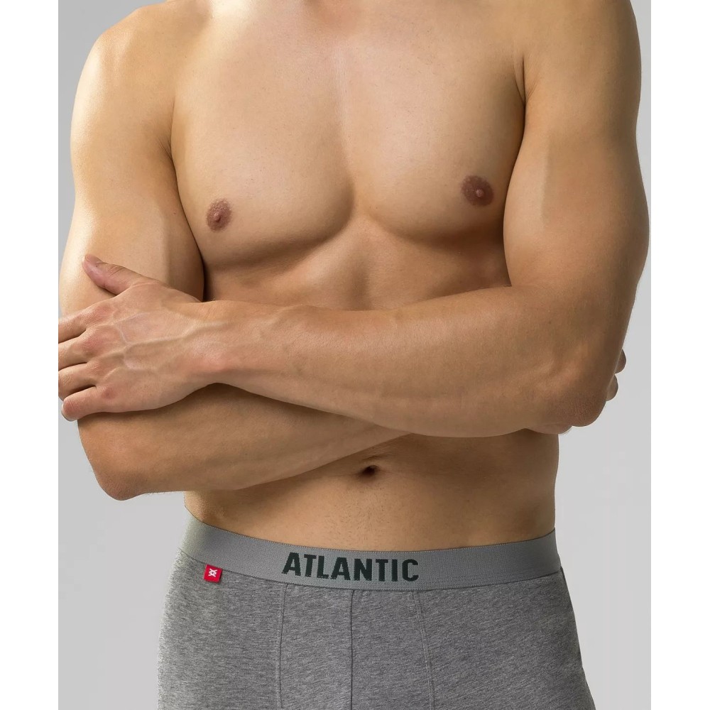 Фото  труси шорти чоловічі боксери atlantic 5smh-004 jz25