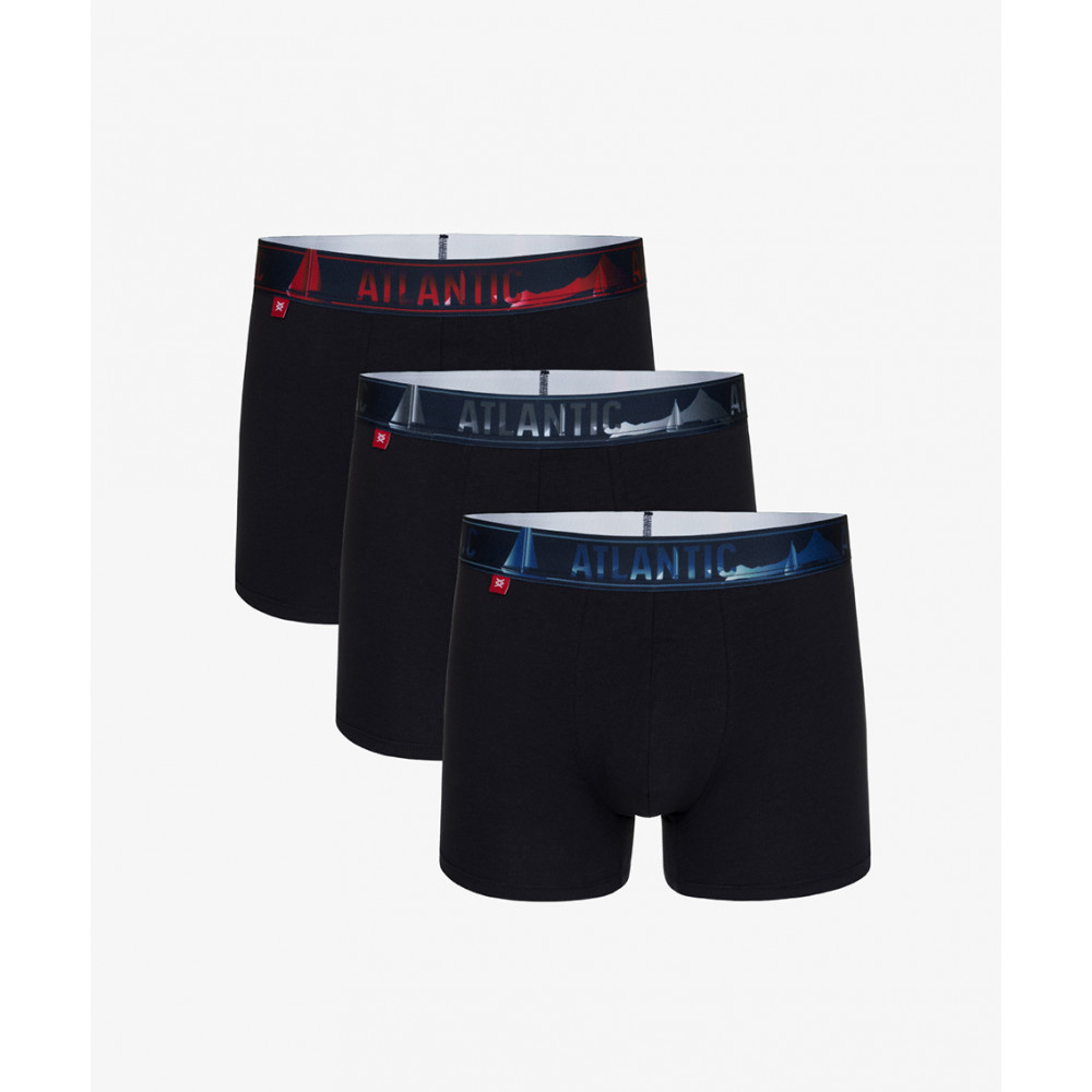 Зображення  труси шорти чоловічі боксери atlantic 3mh-159 xxl