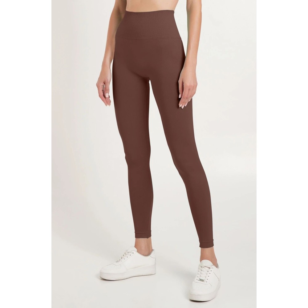 Зображення  легінси жіночі з пуш-ап ефектом та широким поясом giulia leggings shape l/xl
