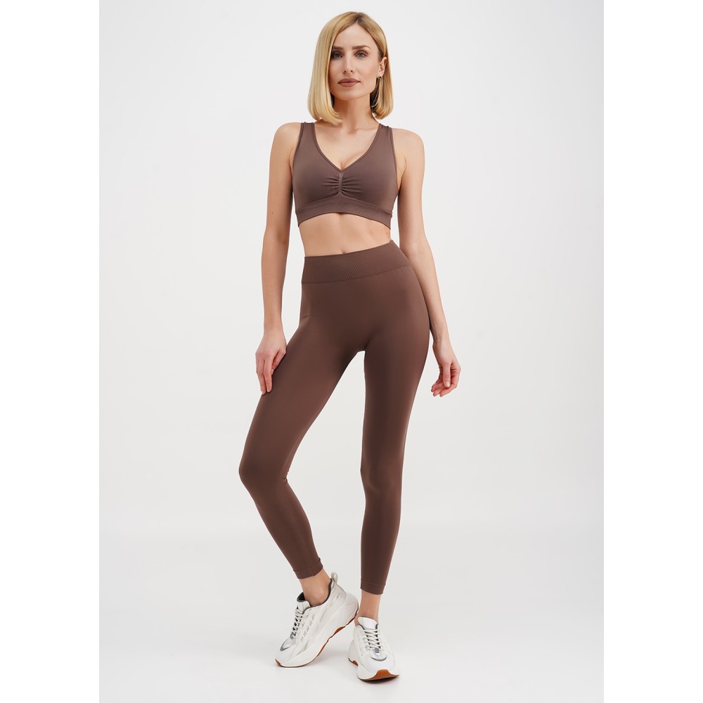Зображення  легінси жіночі з пуш-ап ефектом та широким поясом giulia leggings shape l/xl