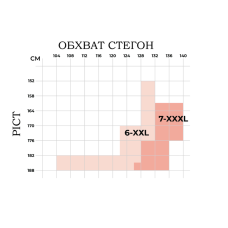 Класичні жіночі колготки панчохи великого розміру positive look 40 den 6
