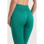 Фото  легінси жіночі в рубчик з пуш-ап giulia leggings rib