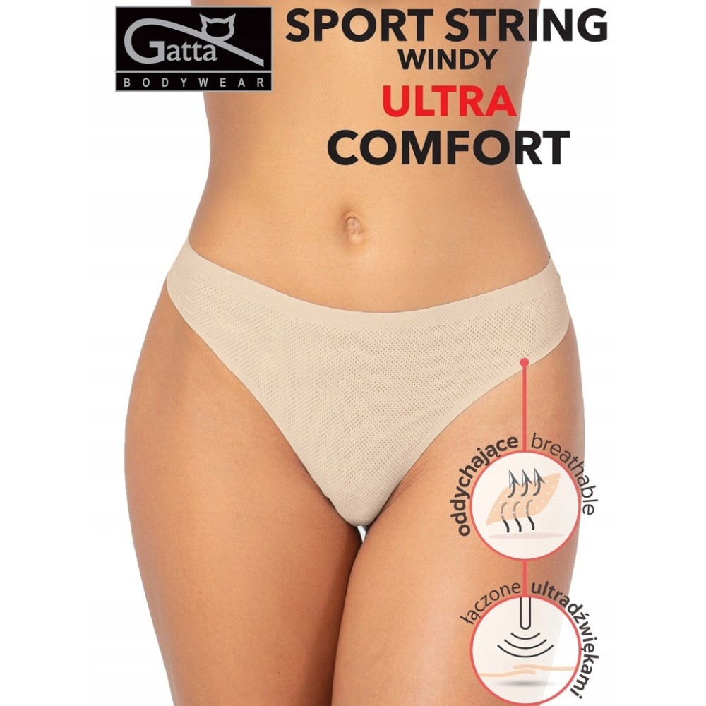 Фото  стрінги жіночі труси gatta sport string windy ultra comfort