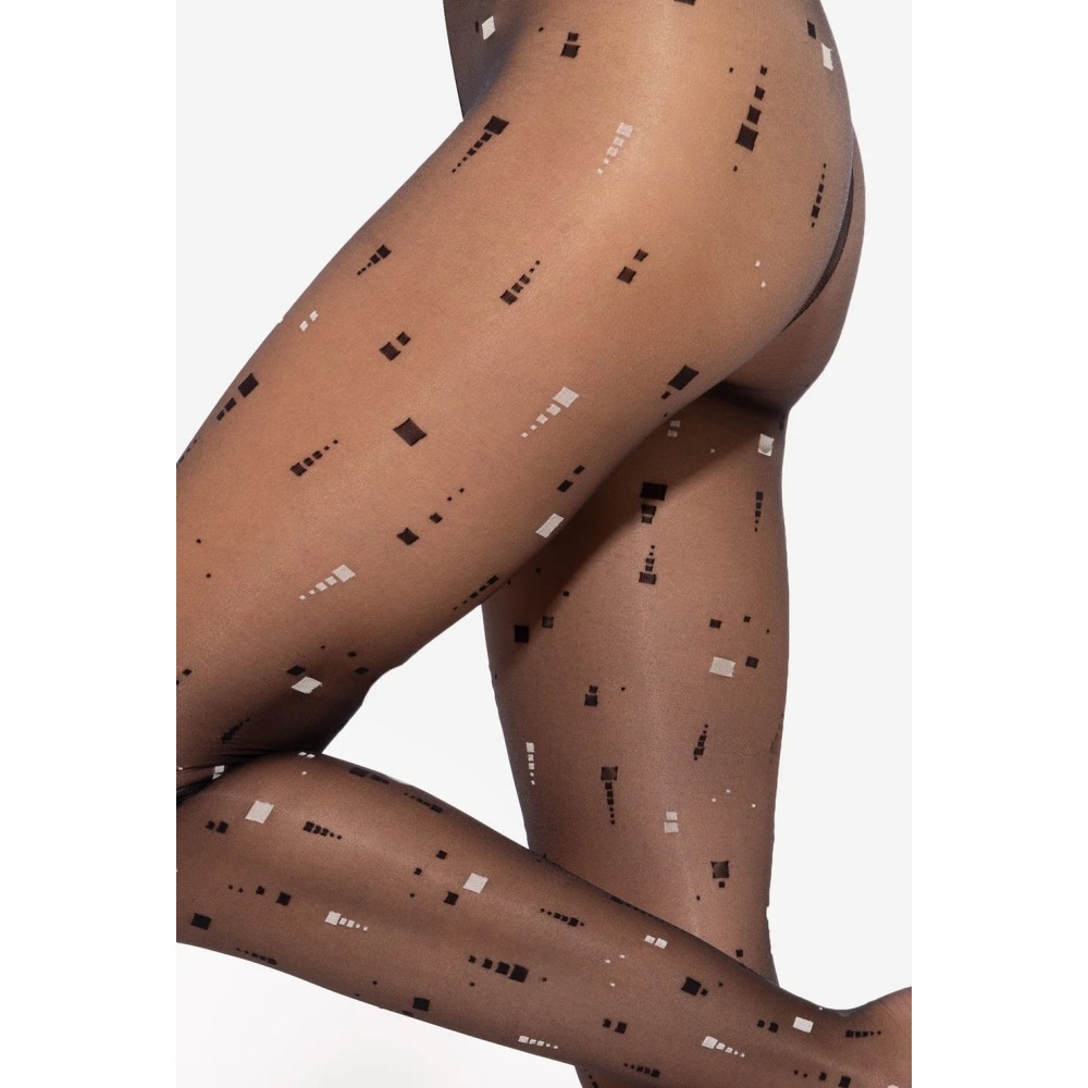 Фото  жіночі колготки з візерунком gatta trendy pixi 01