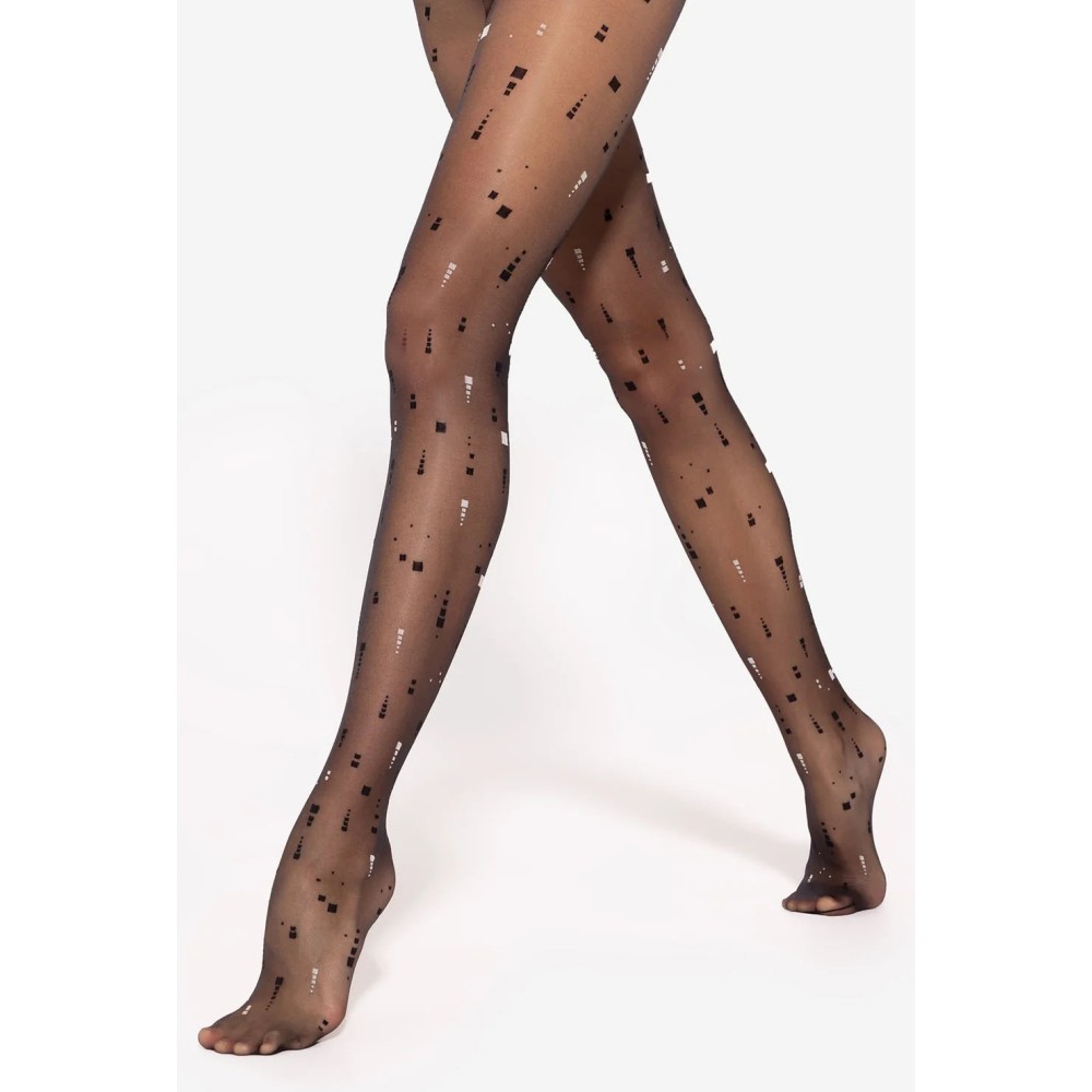 Фото  жіночі колготки з візерунком gatta trendy pixi 01