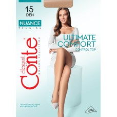 Класичні жіночі колготки жін. NUANCE 15, р.3, Bronz