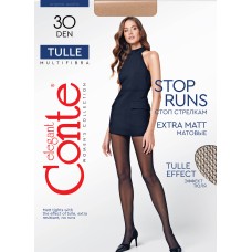 Класичні жіночі колготки жін. TULLE, р.3, Grafit