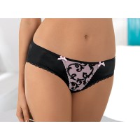 Женские трусы бикини микрофибра AVA 1351 черный