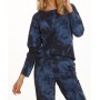 Фото  женская пижама брюки хлопок taro penny 2554 темно-синий