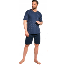 Мужская пижама шорты хлопок Cornette 472/117 синий