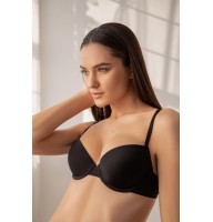 Бюстгальтер пуш-ап микрофибра Jasmine Siri 1000 черный 