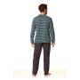 Зображення  чоловіча піжама брюки key mns 383 зелений-серий