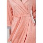 Зображення  жіночий халат фліс ellen ldg 104/003 персиковий